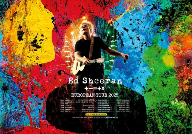 Ed Sheeran EUROPEAN TOUR 2025